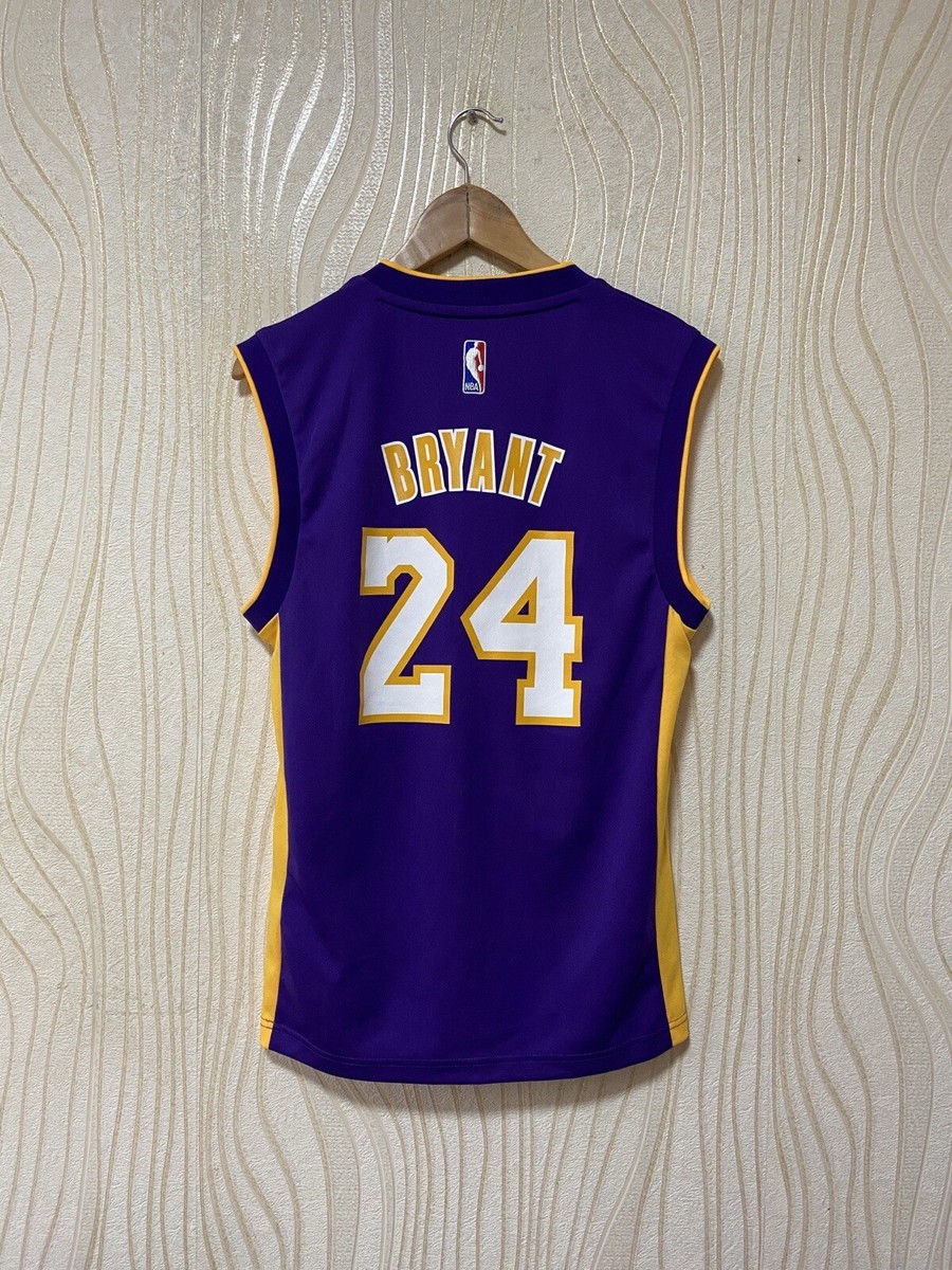 LOS ANGELES LAKERS BASKETBALL SHIRT JERSEY ADIDAS KOBE BRYANT sz