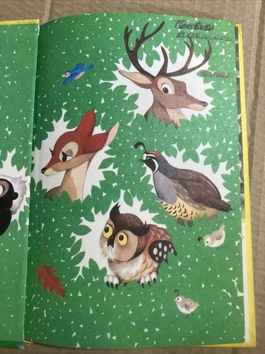 Walt Disney "Bambi Grows Up" Book - First  American Edition - Picture 4 of 4