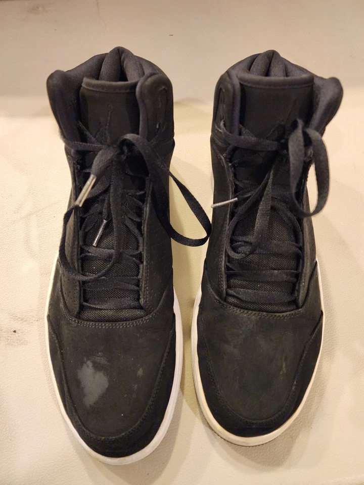 Size 12 - Jordan 1 Flight 5 Premium Black White 2016 881434-001 - Image 4 of 4