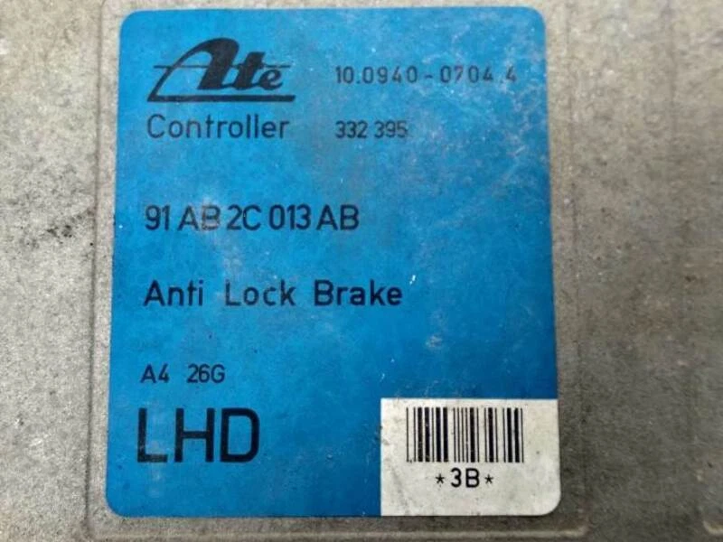 10094007044 centralina abs per FORD ESCORT CABRIO XR3I 1986 332395 407785 - Immagine 2 di 4