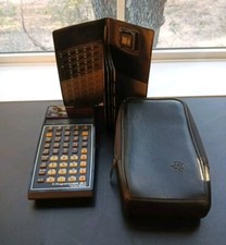 TI Programmable 58C Calculator Case  Master Library Module And Cards Parts Only