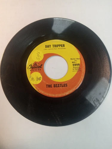 The Beatles,Capital 5555,"Day Tripper",US,7" 45,orig. swirl labels, 1965, Mint-