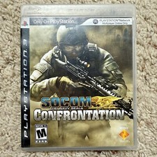 SOCOM Confrontation Playstation 3 PS3 PREOWNED COMPLETE CIB