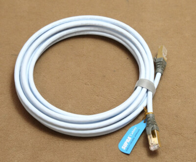 Supra Cables High-End CAT 8+ Patch Netzwerk LAN Kabel 5,0m Werkskonfektion