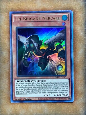 Yugioh Tri-Brigade Nervall MP21-EN169 Ultra Rare 1st Ed NM