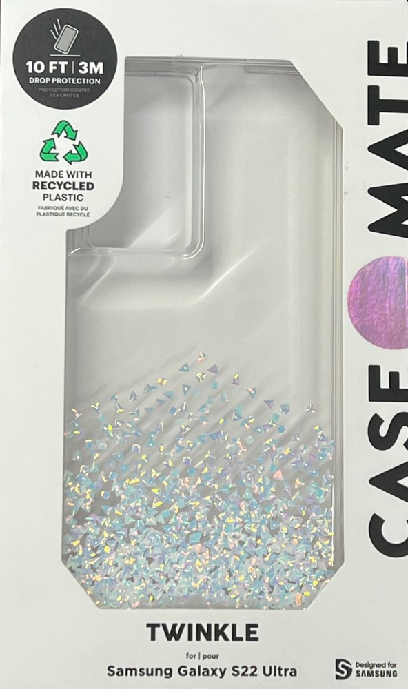 Case-Mate Twinkle Diamond Ombre Case For Samsung Galaxy S22 Ultra