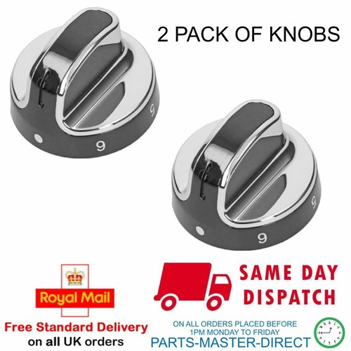GENUINE STOVES NEW WORLD OVEN COOKER HOB KNOB 083157010 PACK OF 2 KNOBS