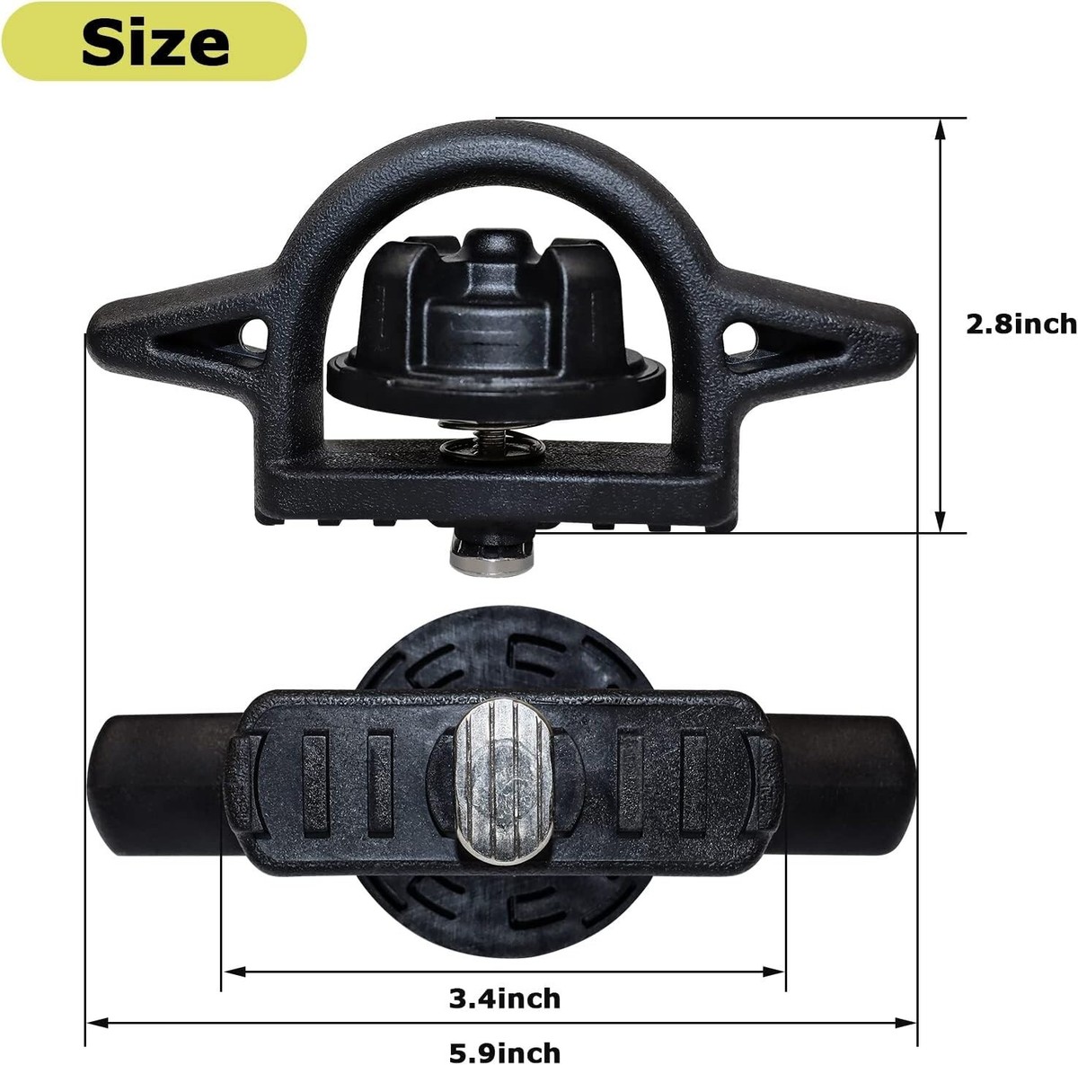 4PCS Cargo Truck Bed Tie Down Cleats For 2005-2019 2020 Toyota