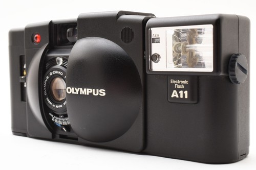 【Near Mint】Olympus XA2 35mm & A11 Flash from Japan - Picture 3 of 13
