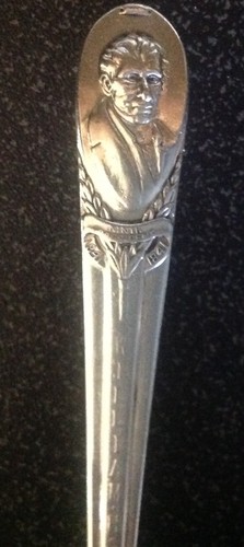 WILLIAM H HARRISON SILVERPLATE Battle of Tippecanoe Collector SPOON ROGERS CO - Picture 4 of 6