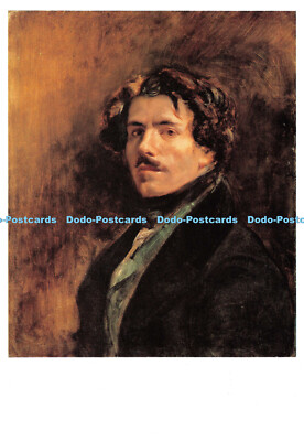 D112239 Eugene Delacroix. 1798 1863. Autoportrait dit au gilet vert. Toilette. Beine