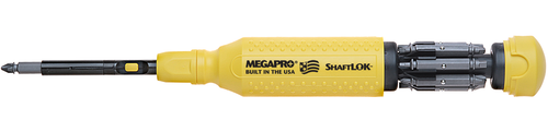 Megapro Shaft Lok 15 in 1 Multi Bit Screwdriver Phillips Flat Torx Square USA - Picture 4 of 6