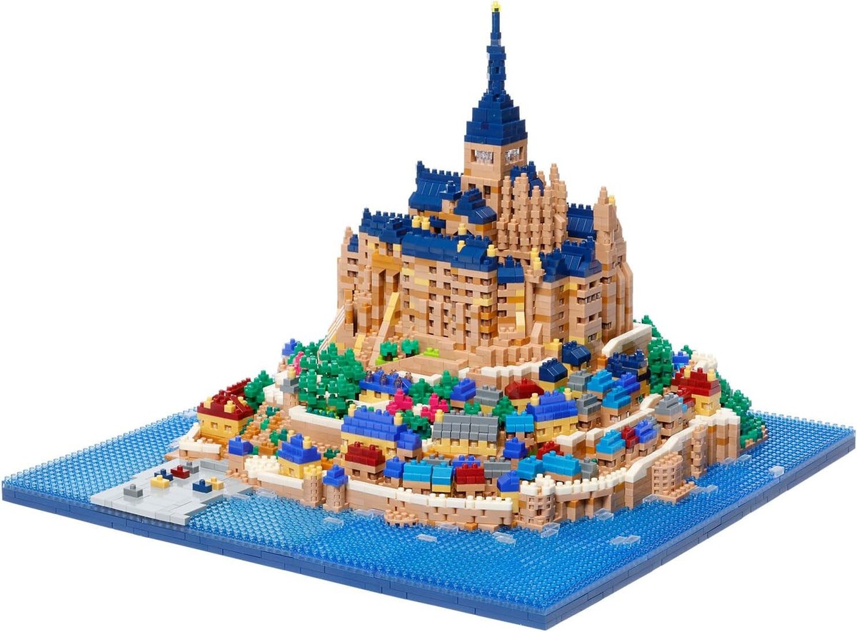 nb NB-059 MONT SAINT-MICHEL DELUXE EDTION Block Building Toy | eBay
