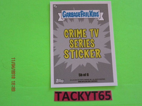 2016 GARBAGE PAIL KIDS TRASHY TV 2 SINGLE BASE CARD(S) NEW YOU CHOOSE - Picture 146 of 178