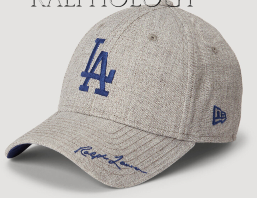 【美品】NEWERA❌PoloRalphLauren❌MLB⁠ 49FORTY Los Angeles Dodgers Polo Ralph Lauren x New Era LA Grey 49FORTY