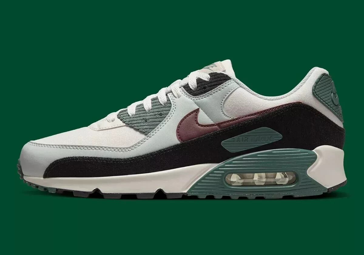 Кроссовки Nike AIr Max 90 PRM Phantom Burgundy Crush FV6059-001 Мужские Размер 8