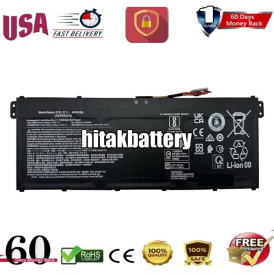 Chromebook Acer Spin LAQUEENA AP20CBL Laptop Battery Compatible With Acer Aspire 5 A515-45 A515-46 Acer Aspire 5 Battery Replacement