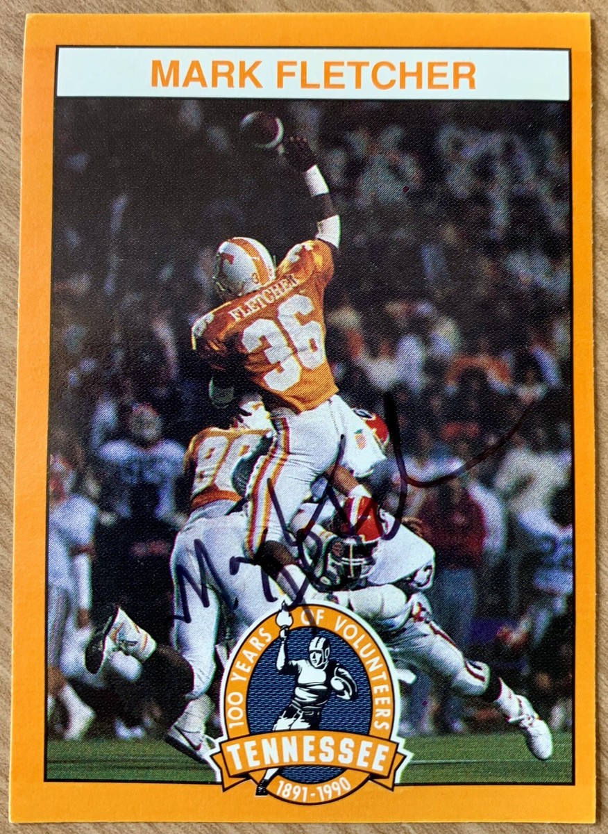 Mark Fletcher - Signed / Autographed - Tennessee Vols Football