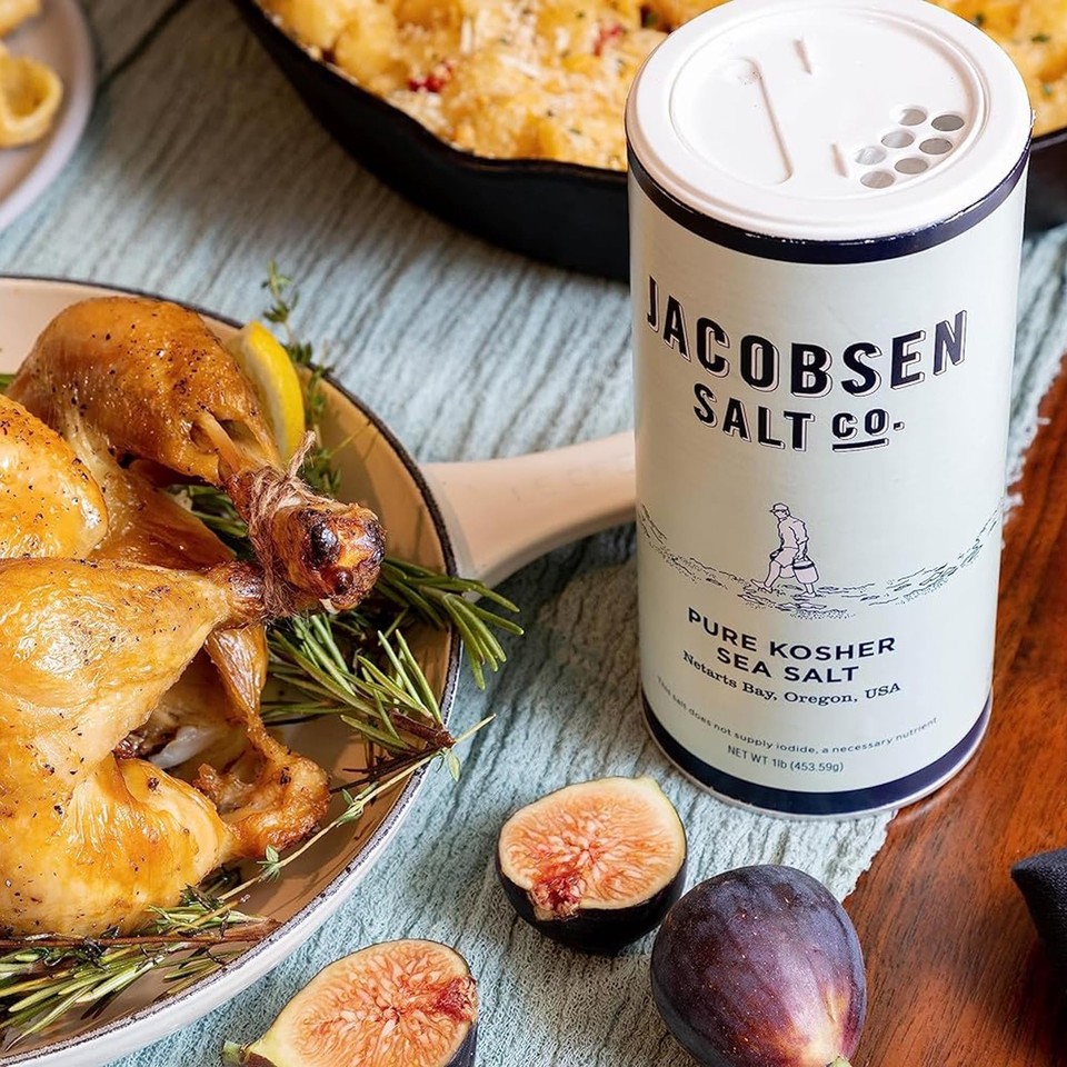 Jacobsen Salt Co. Kosher Sea Salt Coarse Perfect for Seasoning
