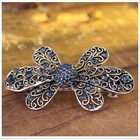 Vintage Womens Hair Barrette Clip French Clips Crystal Barrette Hair slide Grips