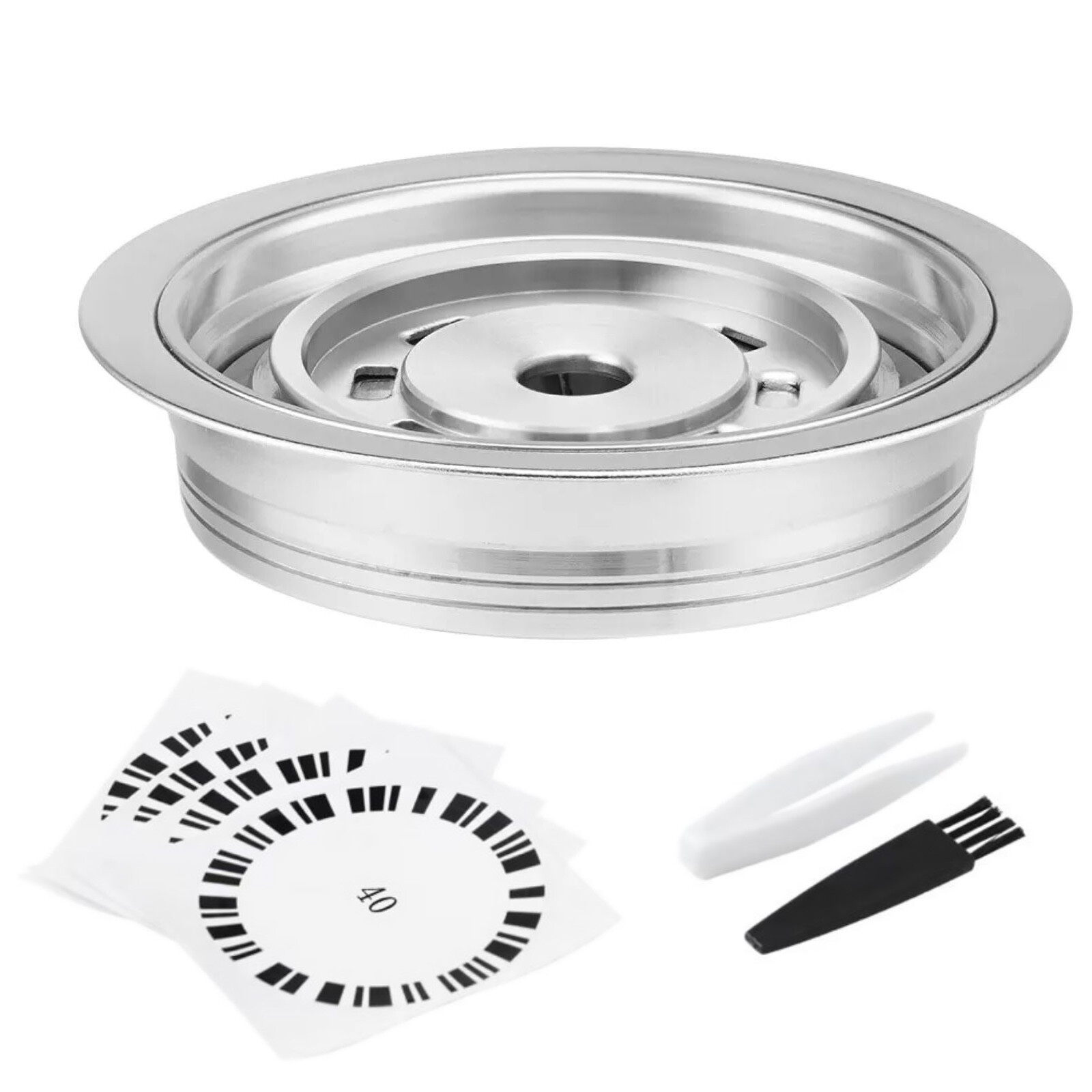 Stainless Steel Coffee Capsule Adapter for Cross-Border Brewing