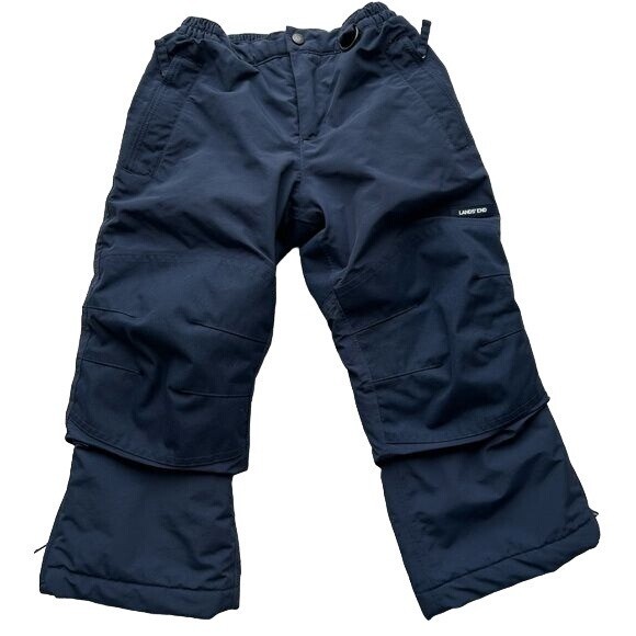 Lands' End Toddler Boys 4T Navy Blue Snow Pants High Quality Insulted