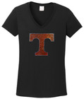 Women's Tennessee Volunteers rhinestone bling women's game day apparel