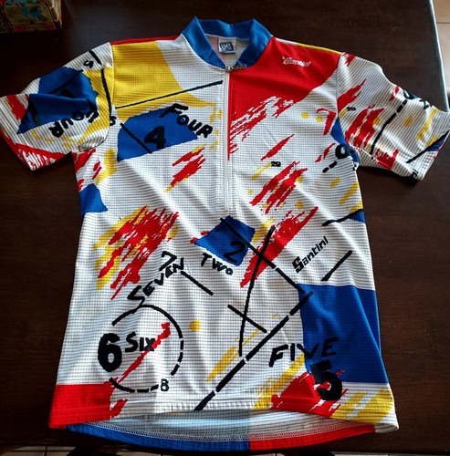 Maillot vélo vintage Santini – The Sport Nuggets