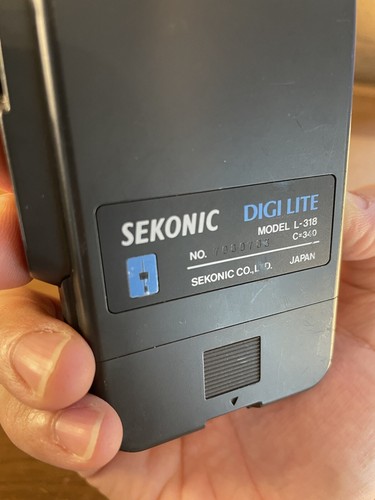 Misuratore Di Luce Digitale Sekonic Digi Lite L-318 Da Giappone #A9R-38 - Foto 5 di 8