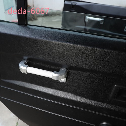 Manija interior de aleación plateada para Land Rover Defender 2004-2018 - Imagen 13 de 17