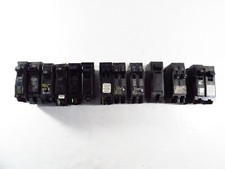 Lot of 13 Circuit Breakers New  Used GE/Square D/ITE 15A, 20A, 30A
