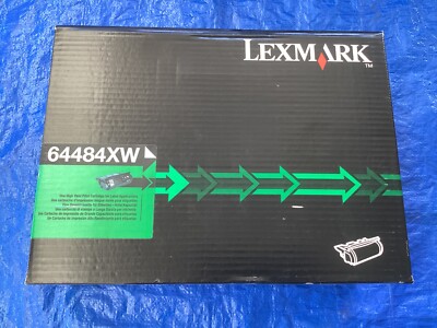 NEW! Genuine Lexmark 64484XW Black Print Cartridge