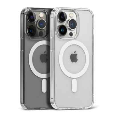 Clear Safe Magnetic Wireless Case Shockproof Cover iPhone 15 PRO MAX 14 13 12