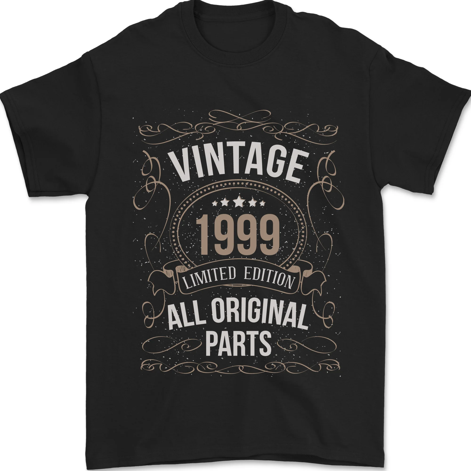 25th Birthday Limited Edition 1999 Mens T-Shirt 100% Cotton