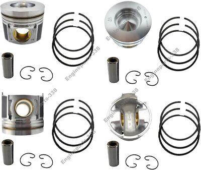 piston set S130A-E0100 for Hino J05E J05ETA J05E-TA Engine Kobelco Excavator 