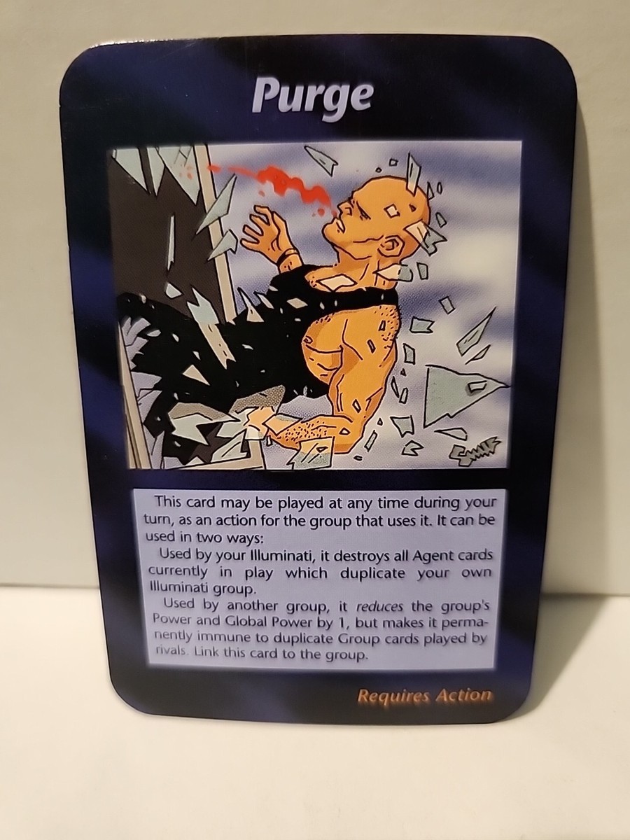 Illuminati New World Order INWO Limited Card Game NWO VTG TCG