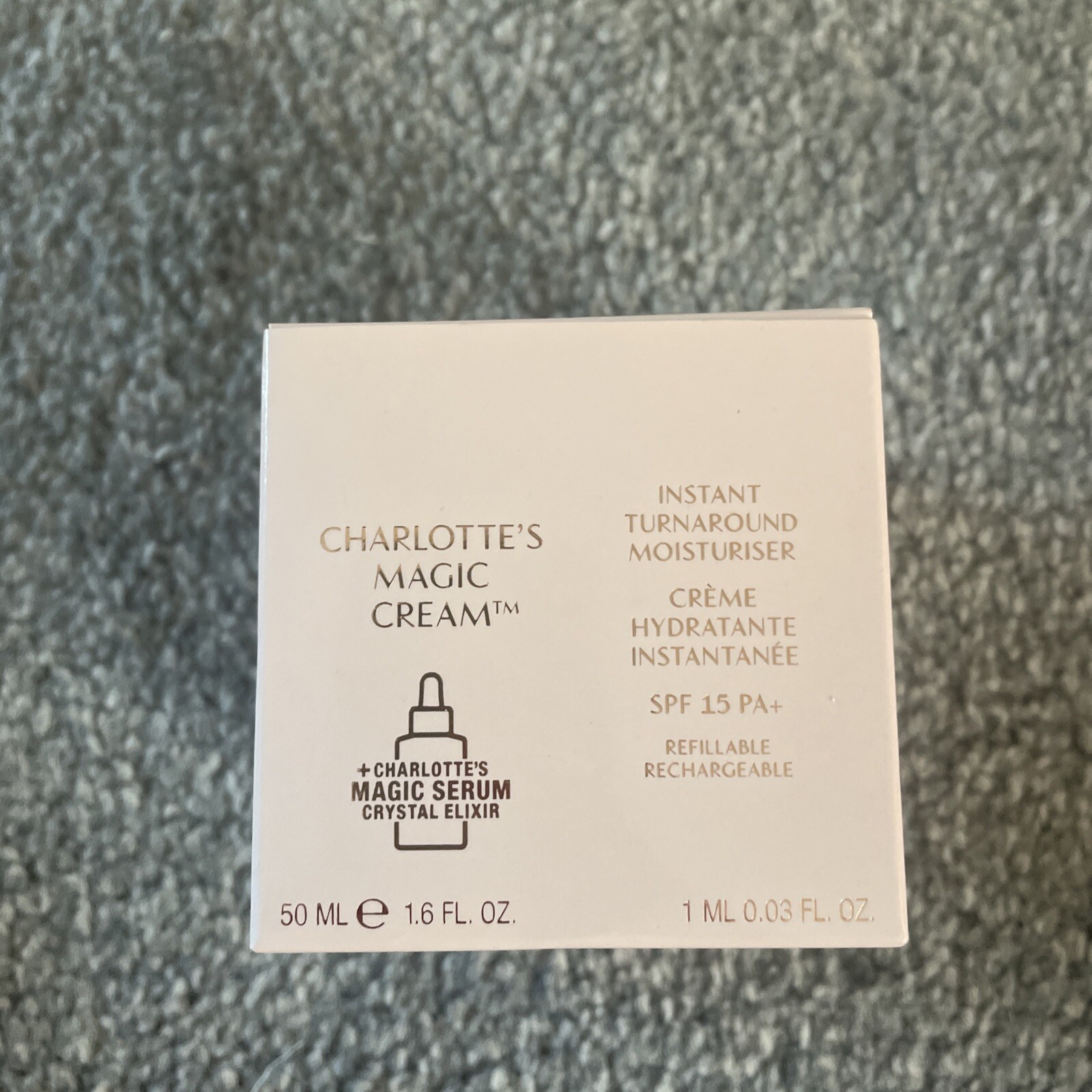 Charlotte Tilbury Magic Cream 30ml Face Moisturiser New Boxed No Cellophane - Image 3