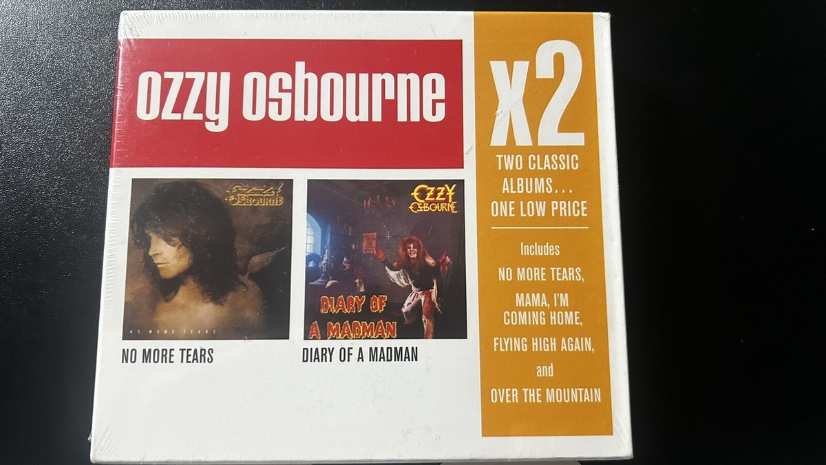 2CD No Longer Made Limited Ozzy Osbourne R.I.P Two Albums No