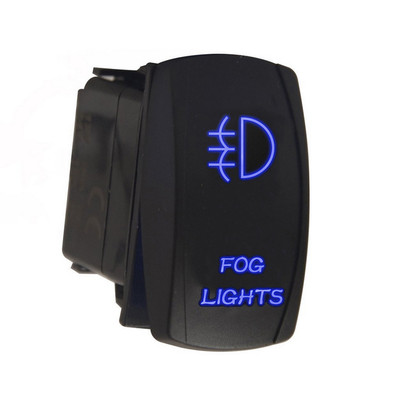 12V 20A Wippschalter KFZ Wippenschalter LED beleuchtet Einbauschalter Fog Laser