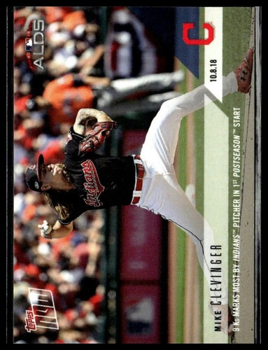 2018 Topps Now 860 Mike Clevinger