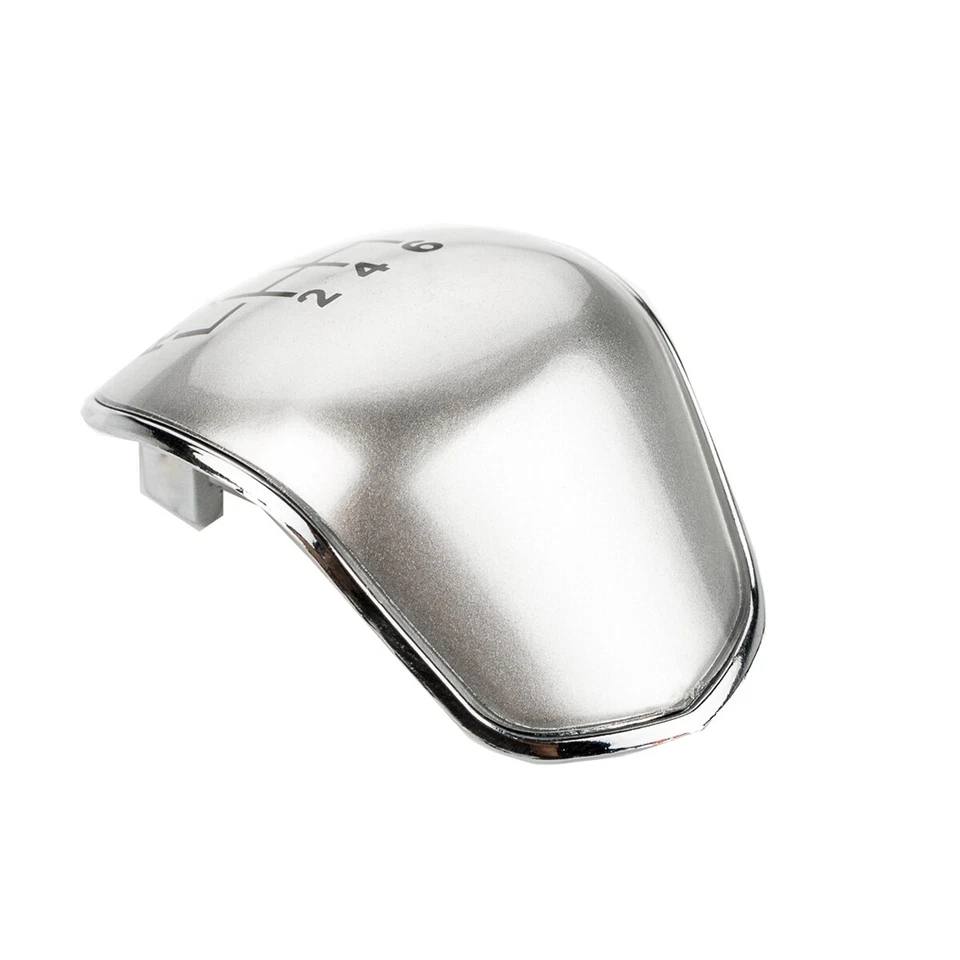 Leva Del Cambio Copertura 6 ingranaggi Color Argento per Ford C-Max II III - Immagine 4 di 4