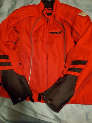 Women's Fly Racing Georgia II Motorcycle Rider Jacket Size 5/6 ...