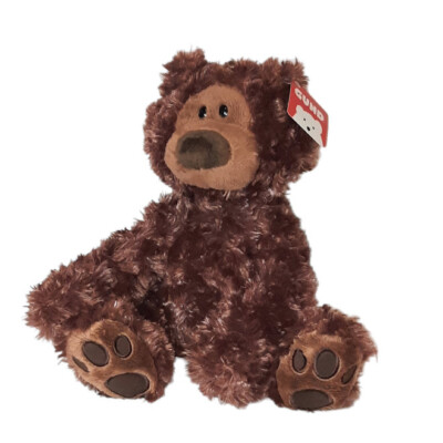 GUND Philbin Teddy Bear #320046 Plush Stuffed BeanBag Toy 11''