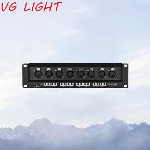 8 Way DMX Splitter DMX Distributor DMX Booster Signal Amplifier For Stage Light - Picture 4 of 6