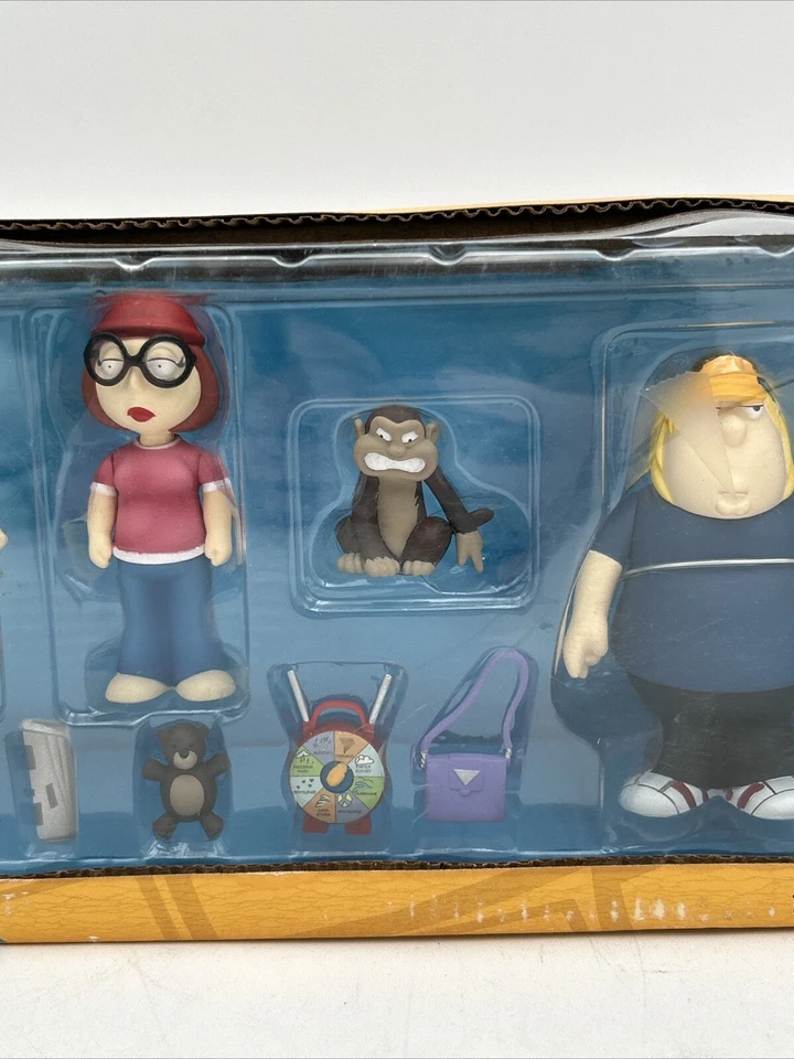 Mini conjunto de figuras de ação Mezco Family Guy na caixa #20200 - Nova caixa danificada - Imagem 4 de 4