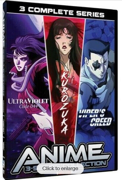 Ultra Violet Code 044/Kurozuka/Viper's Creed DVD Anime Collection | eBay Ultra Violet Code 044/Kurozuka/Viper's Creed DVD Anime Collection | eBay