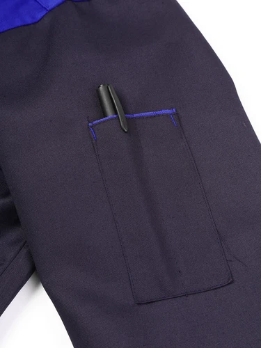 Women Men Long Sleeve Work Coat Pocket Shirts Workshop Mechanic Uniform Workwear - Bild 23 von 104
