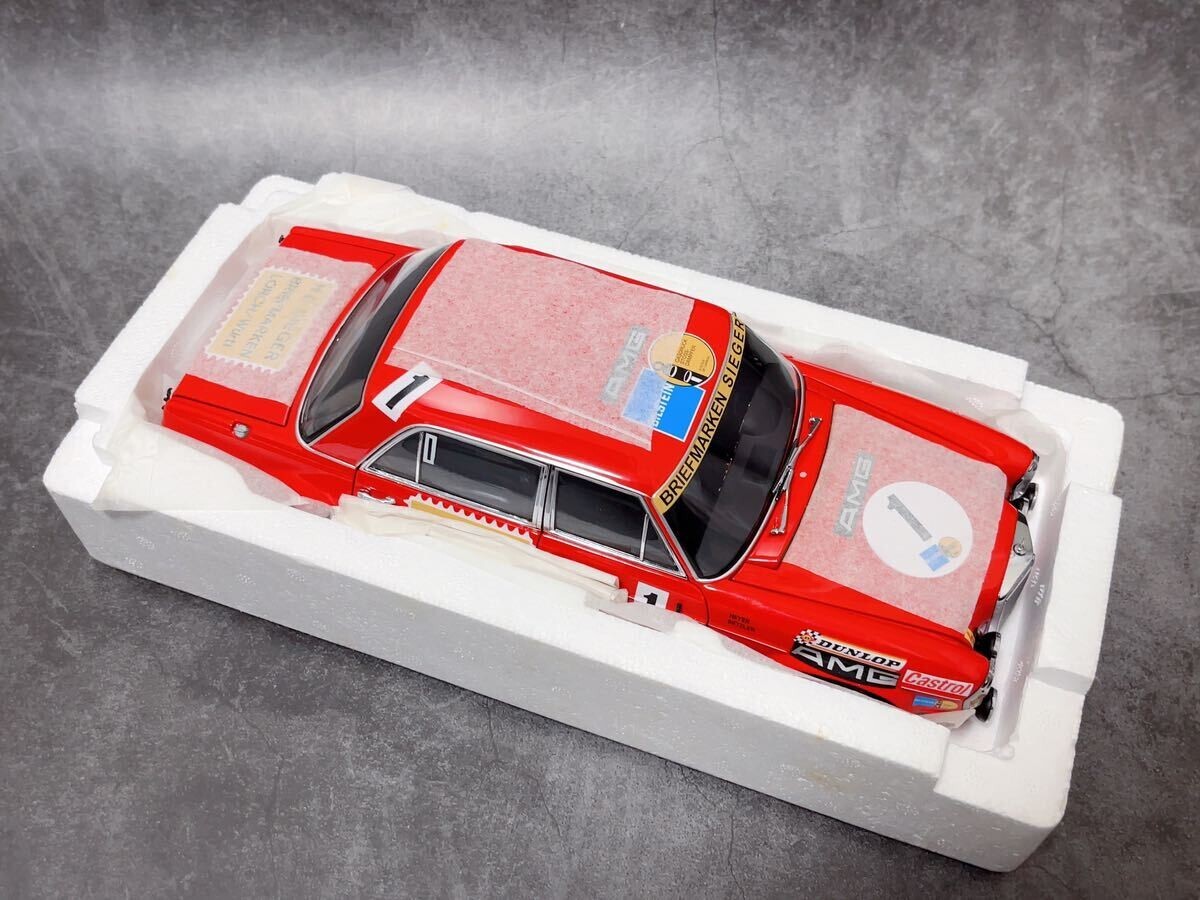 ミニチャンプス 1/18 ベンツ300 SEL 6.8 ADAC 24H 1/18 Minichamps 1971 Mercedes-Benz 300 SEL 6.8 Team AMG 24H