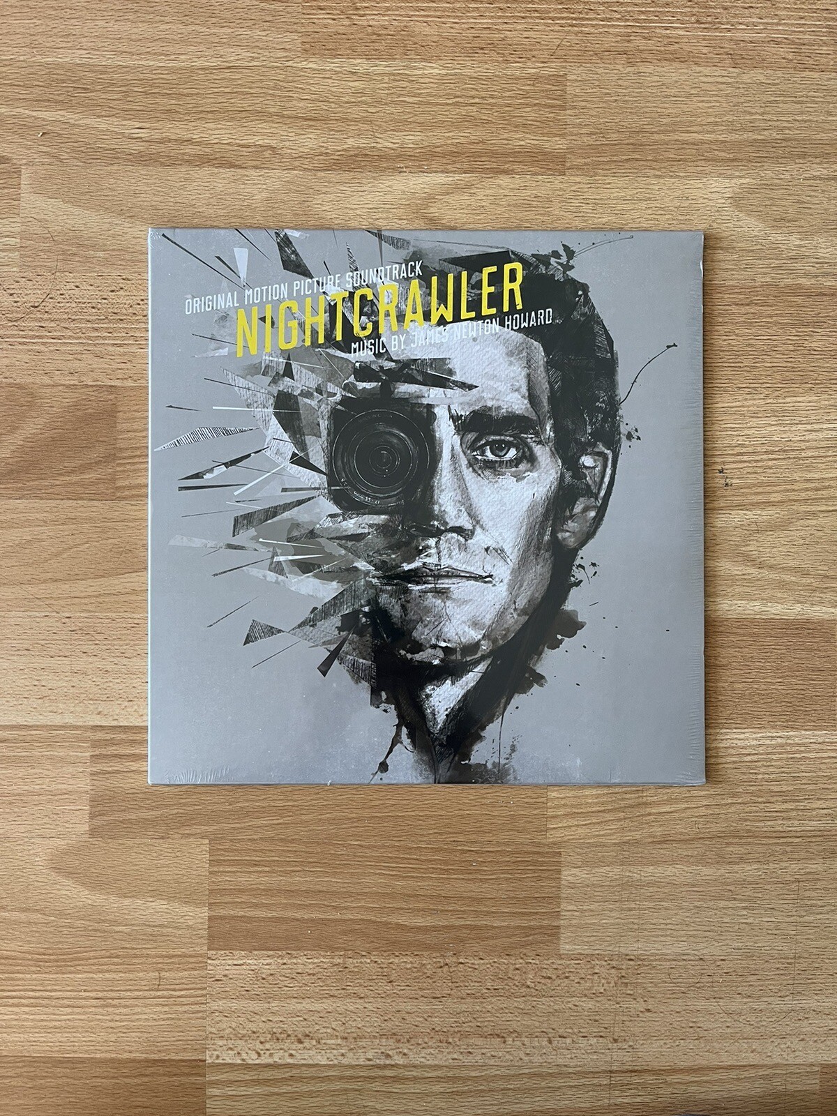 James Newton Howard Nightcrawler Invada Soundtrack Grey Yellow Splatter