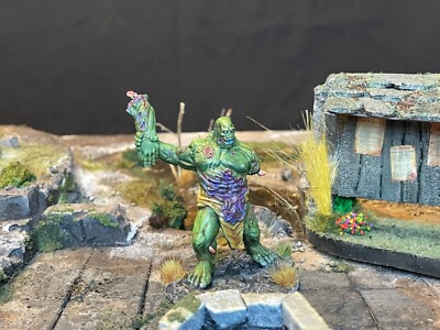 50mm Zombie Brute Custom Hand Painted Nolzur s miniatures Dungeons and Dragons